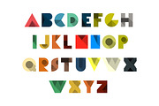 Flat Abstract Type, Alphabet, a Graphic by Lukino (Thumbnail 2 of 2)