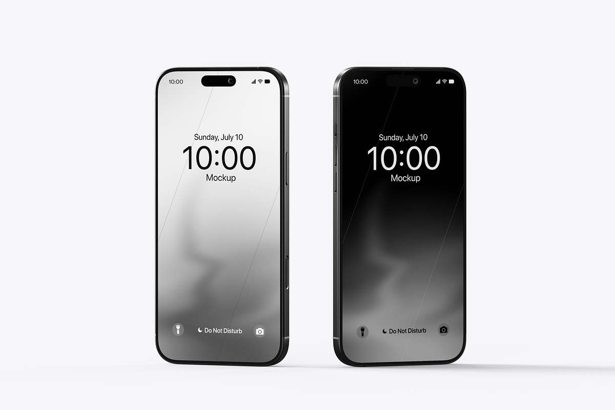 iPhone 16 Pro Mockup, an iPhone Mockup by RamStudio2 (Photo 3 of 17)