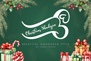 Christmas Shadyna, a Handwritten Font by Yoga Letter (Thumbnail 1 of 8)