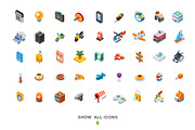 Isometric, 99 icon pack, an Icon by Oleg Beresnev (Thumbnail 3 of 5)