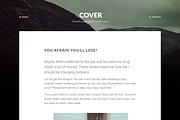 Cover tumblr theme, a Websites & App Template by Pixel Revel (Thumbnail 4 of 5)