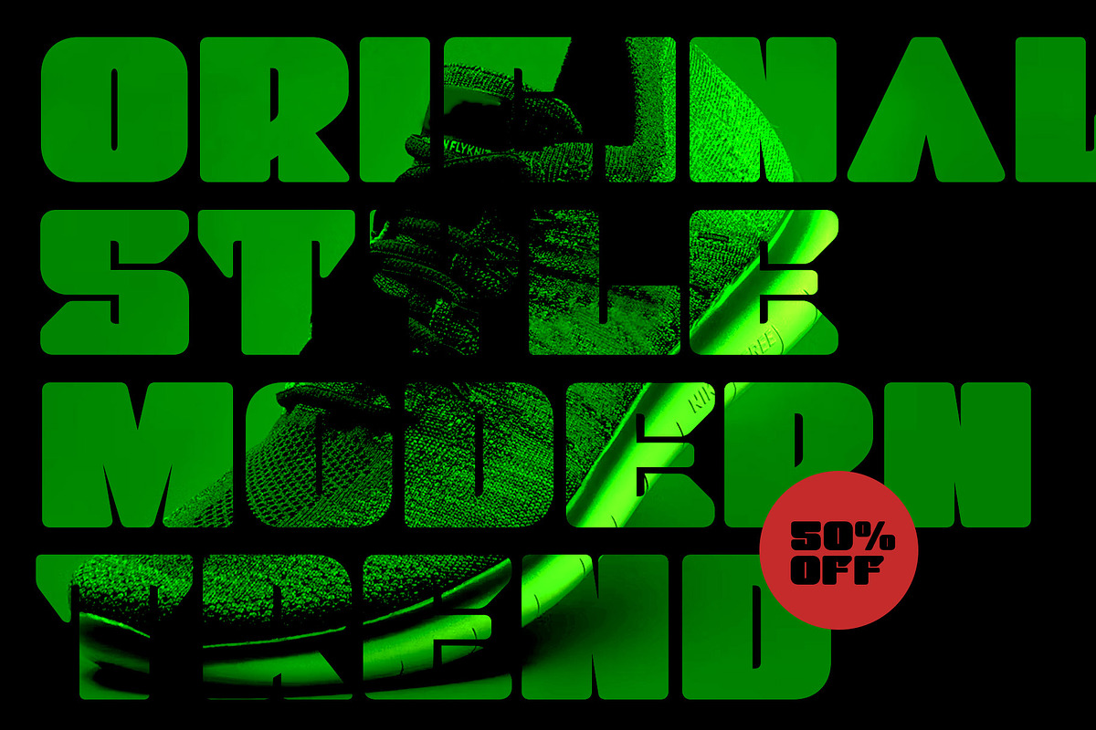 Stenar Modern Display Font, a Sans Serif Font by RantautypeStudio (Photo 12 of 17)