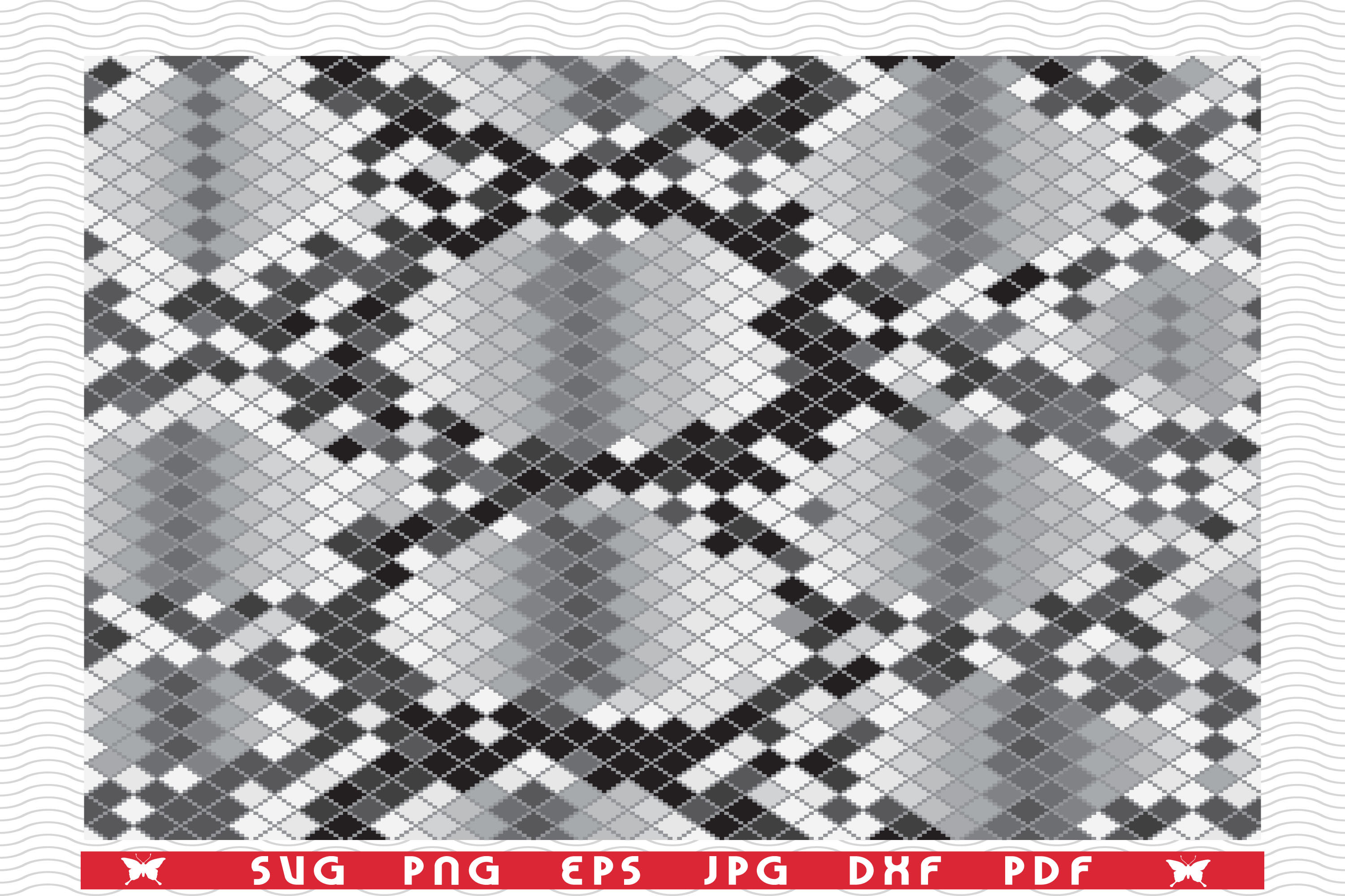 SVG Snake Skin, Seamless Pattern, a Pattern Graphic by DesignStudioRM ...