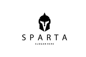 Spartan Logo Warrior Knight Soldier, a Branding & Logo Template by Maylianaw28