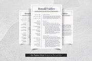 Modern Resume Template, a Resume Template by DesignDevisers (Thumbnail 6 of 10)