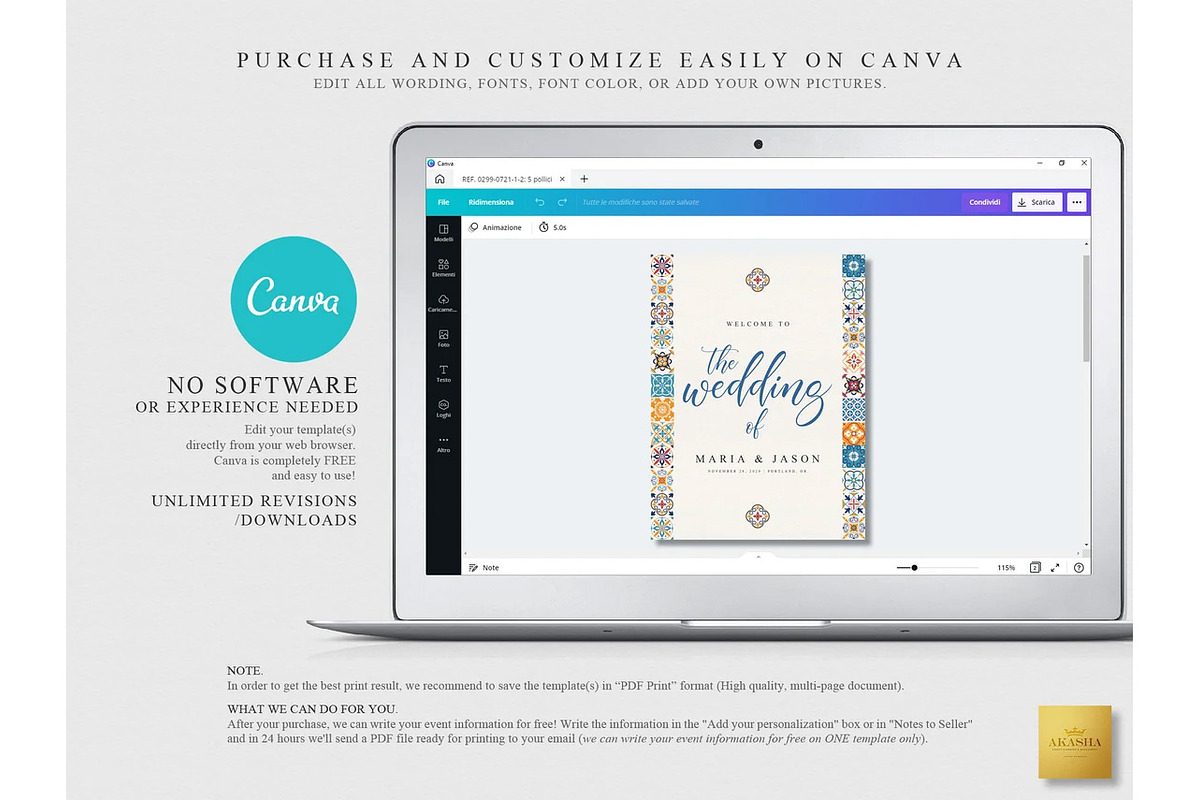 Mexican Theme Welcome Sign Template, a Stationery Template by Creative Market (Photo 4 of 5)