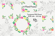 Watercolor Flower Clipart - Bohemian, an Illustration by Elly Studio (Thumbnail 4 of 7)