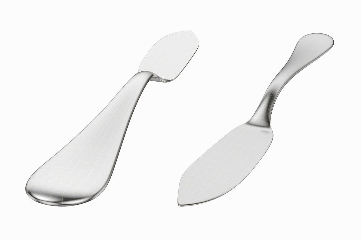 Generic Cutlery 12 Pieces COLLECTION, an Object 3D Model by VK Studio (Photo 12 of 17)