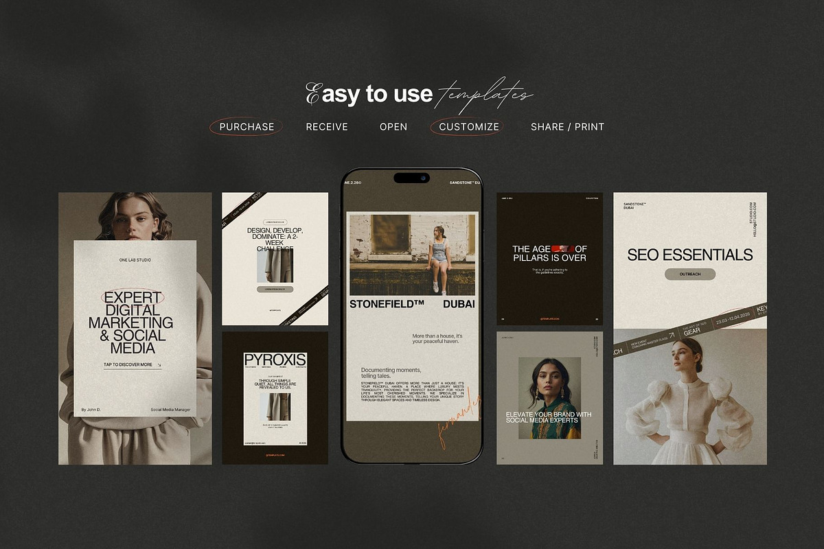 Instagram Story & Post, a Social Media Template by Pixel Grid (Photo 6 of 9)