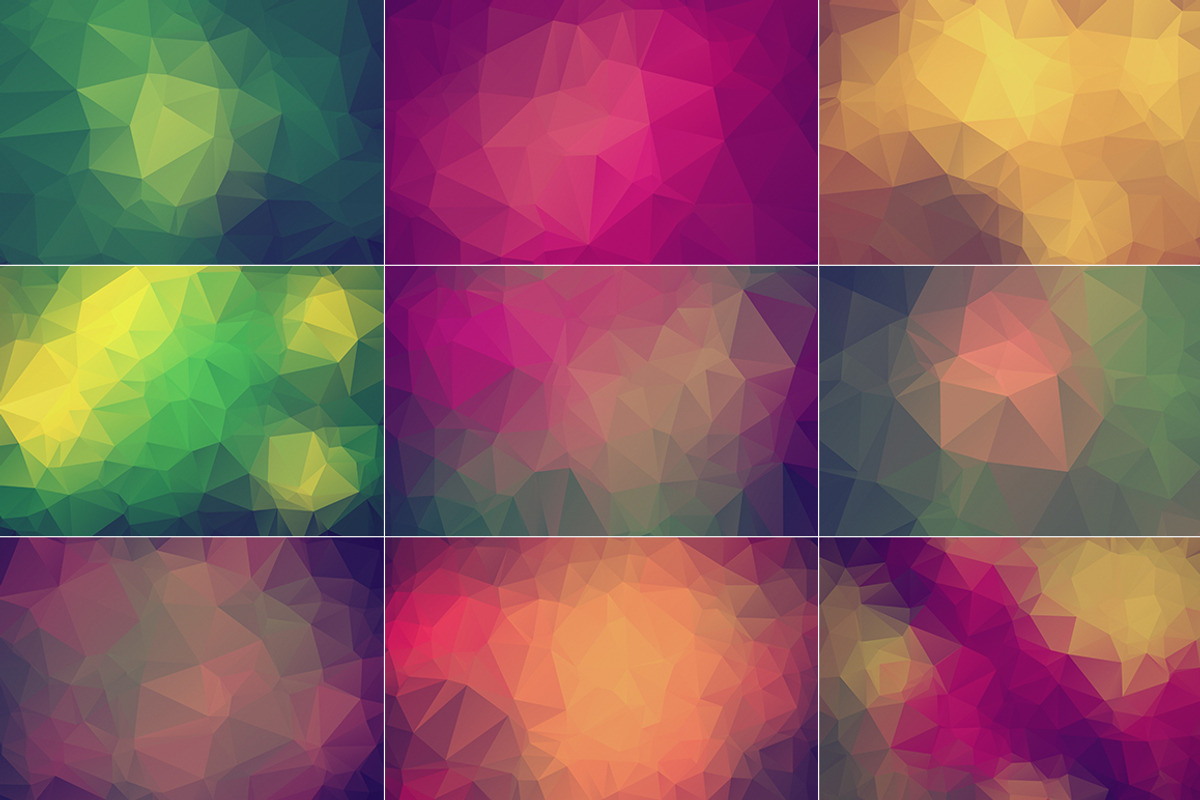 10 Geometric Backgrounds v3, a Texture Graphic by Zoomin Istanbul (Photo 2 of 3)