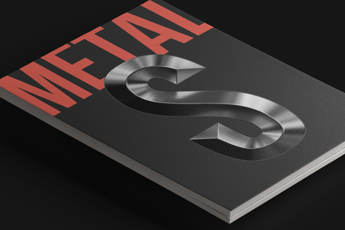 Metal Shine Font, a Font by Handmadefont (Photo 3 of 9)