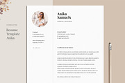Resume Template Anika, a Resume Template by Estartshop (Thumbnail 6 of 7)