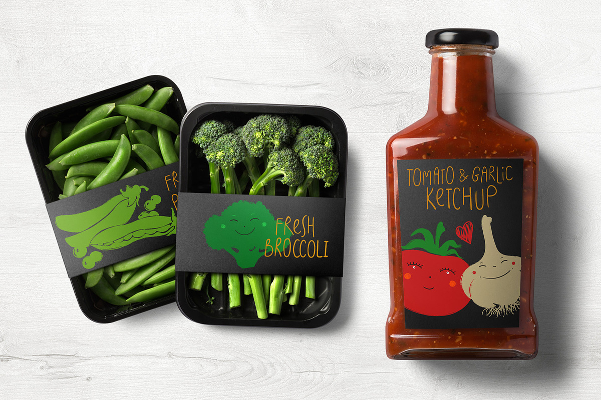Vegetables For Your Kitchen, a Food Illustration by Annakniaz (Photo 5 of 11)