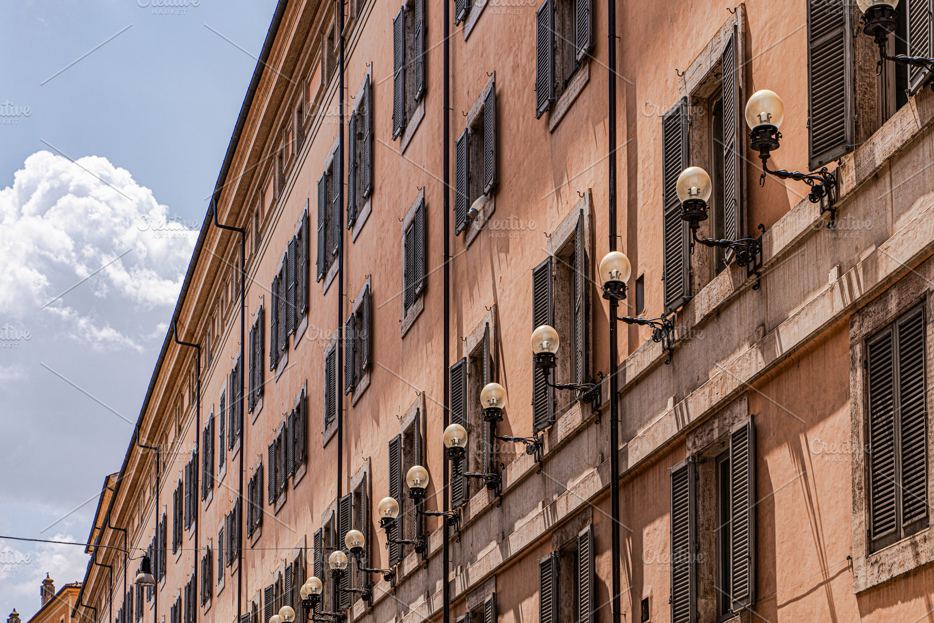Architecture of medieval historical part of Rome, Italian capita, an Architecture Photo by Anna Bogush