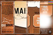 Western Horse Brand Promo Kit, a Branding & Logo Template by Strongholdbrand (Thumbnail 3 of 4)