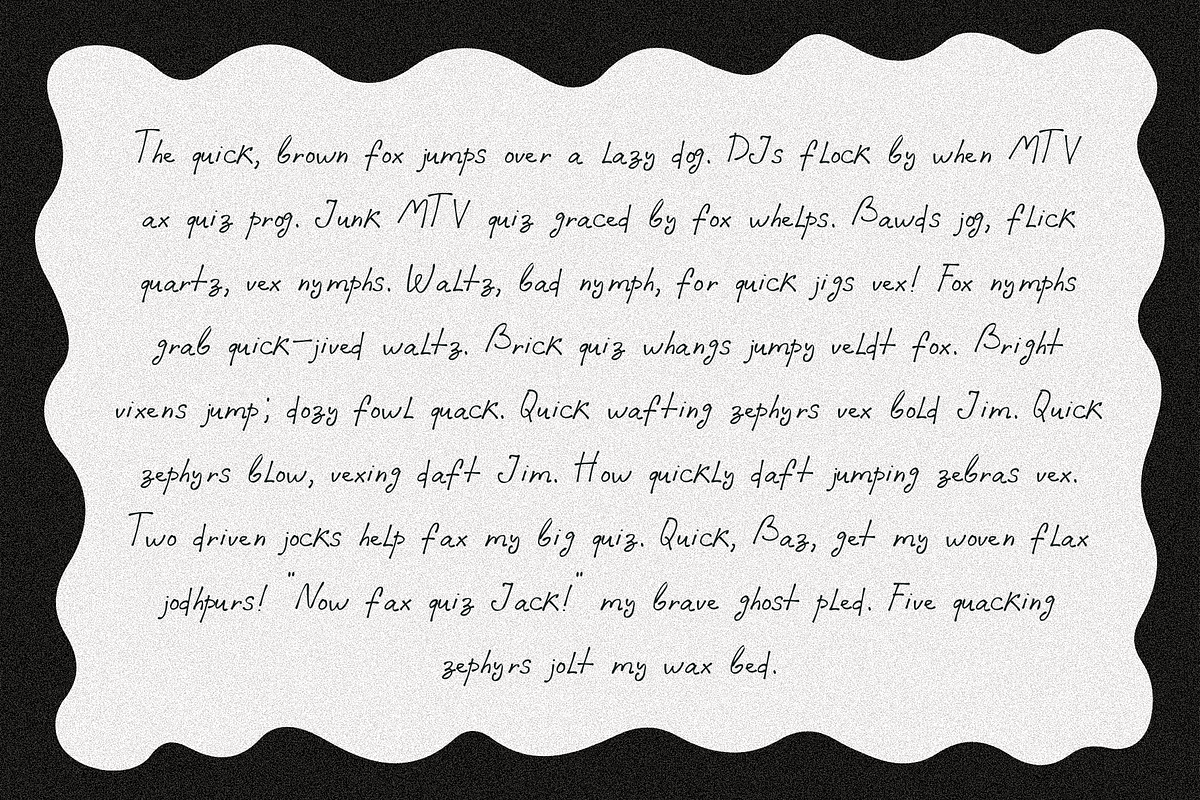Atlas Novas Modern Handwriting Font, a Script Font by Ashiya Pixel (Photo 5 of 9)