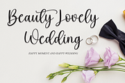 February | Script Font, a Script Font by Scratchones (Thumbnail 4 of 6)