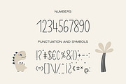 Baby Dino - Kids Font, a Sans Serif Font by EltaMaxArt (Thumbnail 3 of 12)