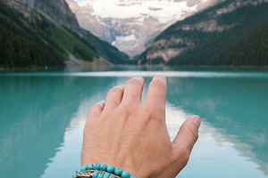 Reaching Hand with Boho Bracelets, a Holiday Photo by Virgo Studio