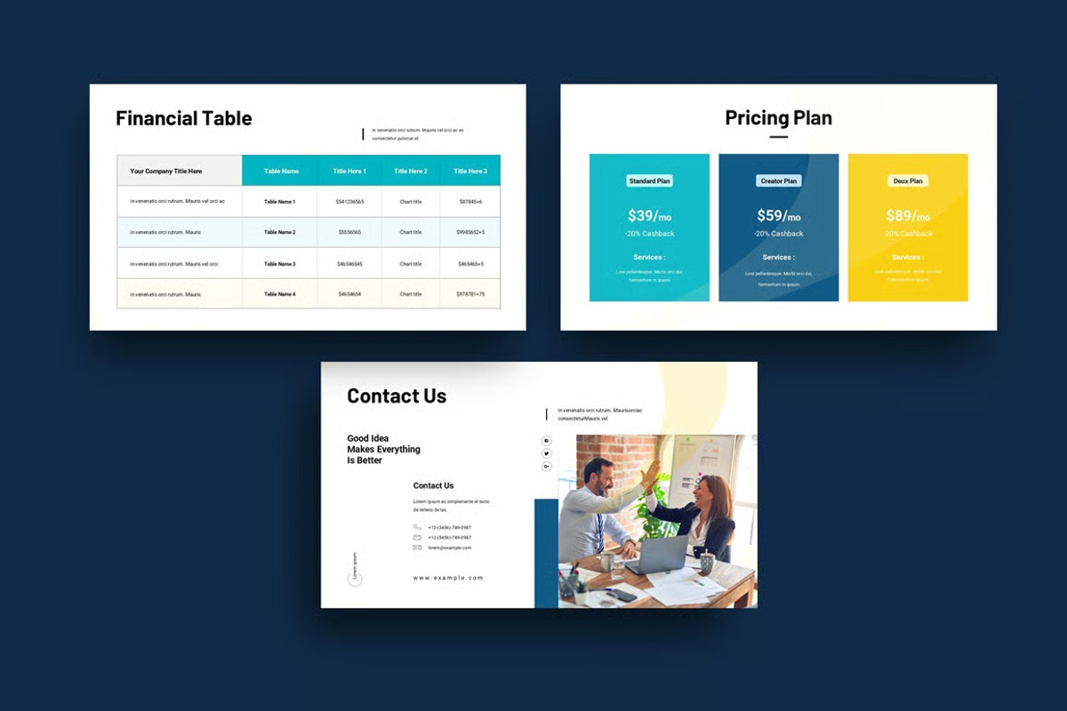 Business Solutions Presentation, a Presentation Template by Fit-tee (Photo 2 of 5)