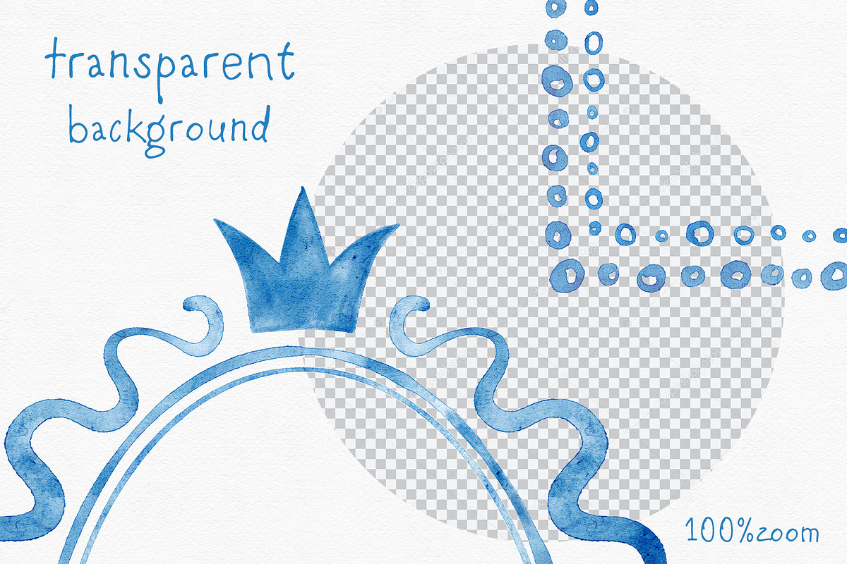 Frames Baby Shower Blue Clipart, an Object Graphic by Solo Art Original (Photo 5 of 10)