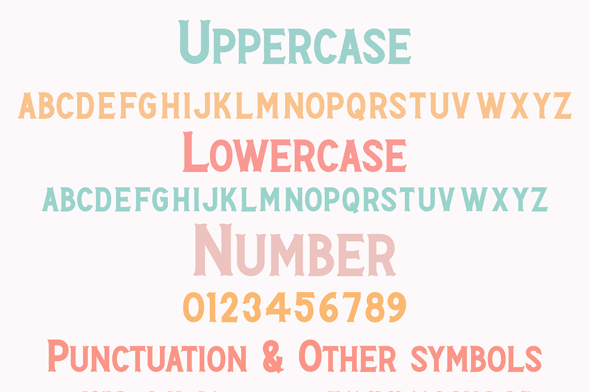 Creative Handmade - Display Font, a Serif Font by MaxArt Foundry (Photo 4 of 15)