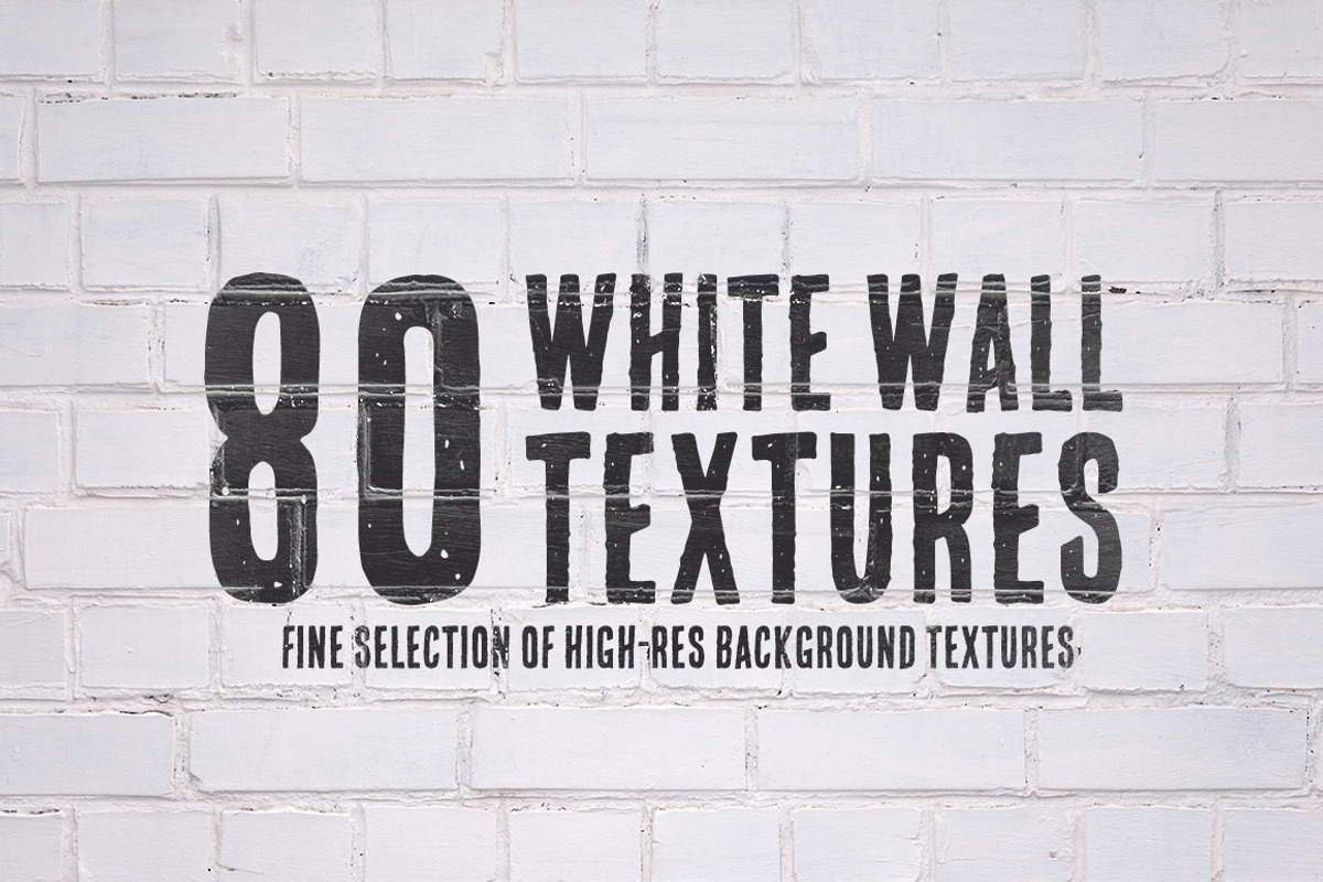 80 White Wall Textures Bundle, a Texture Graphic by 77 Productions (Photo 1 of 5)