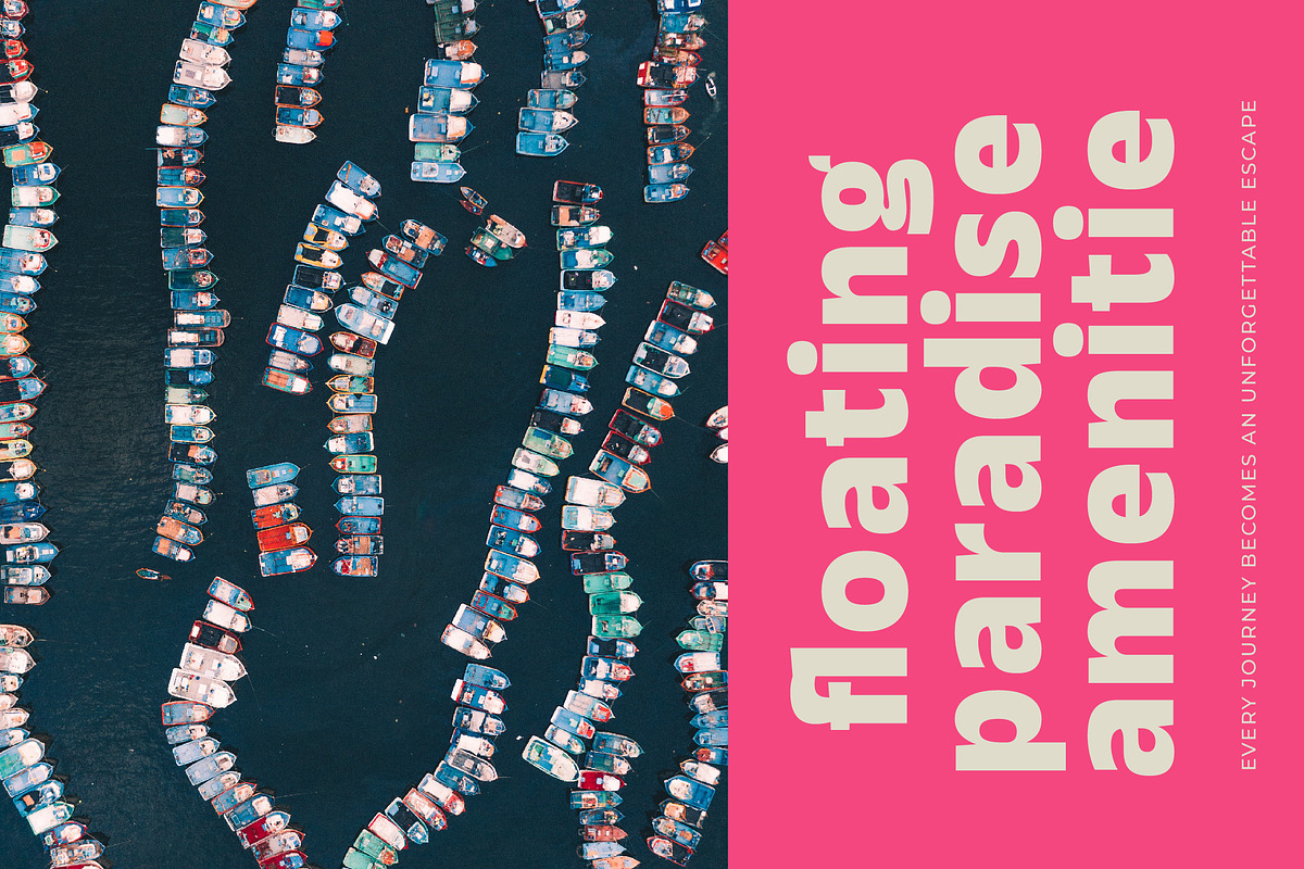 Hungin Modern Bold Sans Serif, a Sans Serif Font by timelesstype.co (Photo 15 of 20)