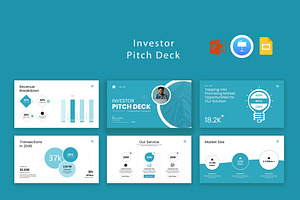 Investor Pitch Deck Presentation, a Templates & Theme by Pradaxa