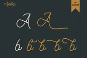 Aurelig Vintage Script (3 Fonts), a Sans Serif Font by Vultype Co. (Thumbnail 17 of 18)