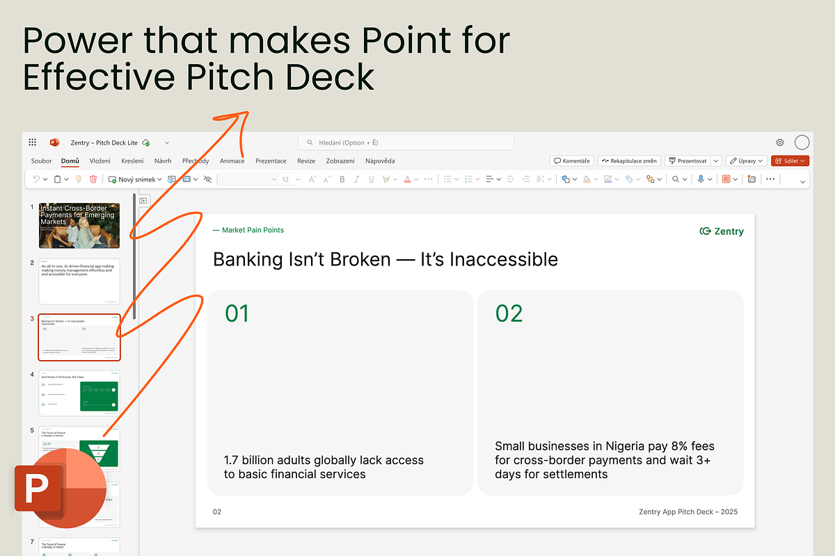 Investor Ready Pitch Deck Template, a Presentation Template by SupperNoodle (Photo 8 of 8)