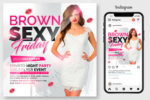 100 Night Club Party Flyers Bundle