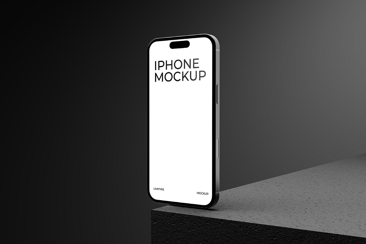 Modern iPhone Screen Mockups, a Device Mockup by limitype (Photo 4 of 7)