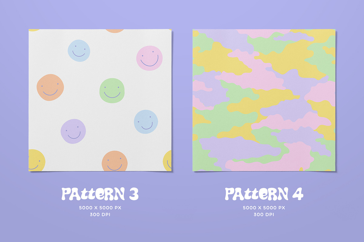 Pastel Pattern Set, a Pattern Graphic by Dedraw Studio (Photo 3 of 20)