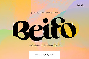 BEIFO - Modern - Display Font