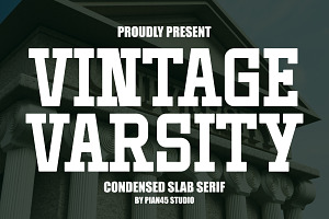 Vintage Varsity - Condensed Slab