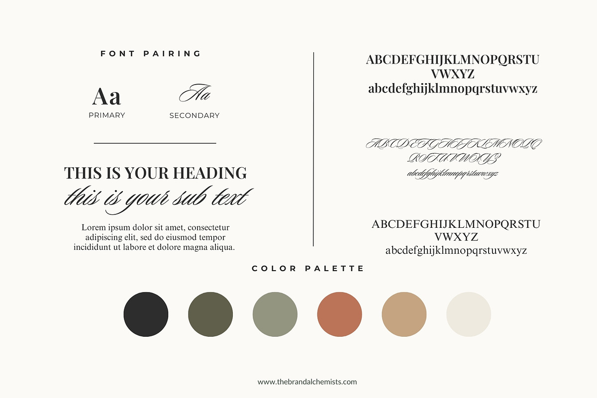 The Modern Alchemist Brand Kit Vol 1 preview 7
