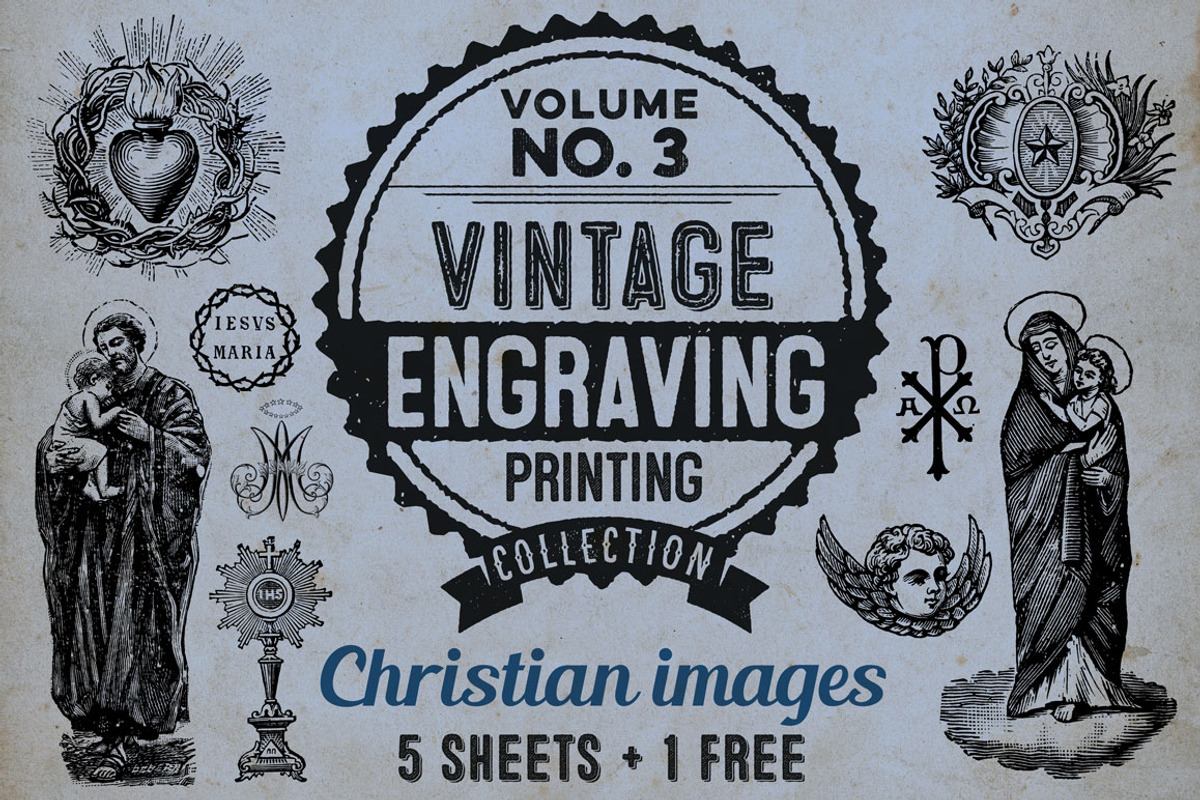 Christian images / vintage engravings