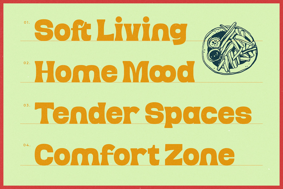 Master Riegaza Curvy Retro Serif, a Serif Font by timelesstype.co (Photo 2 of 20)