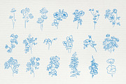 Whimsical Floral: 70 illustrations, an Object Graphic by PaperJamLab (Thumbnail 6 of 12)