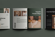 Fles Editorial Fashion Magazine, a Magazine Template by Haps Space (Thumbnail 4 of 8)