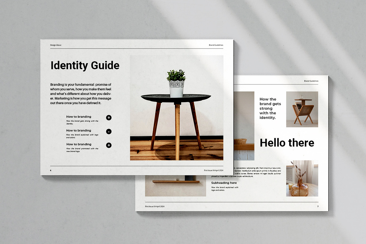 NAMA | Brand Guidelines, a Brochure Template by Analogi Studio (Photo 2 of 20)