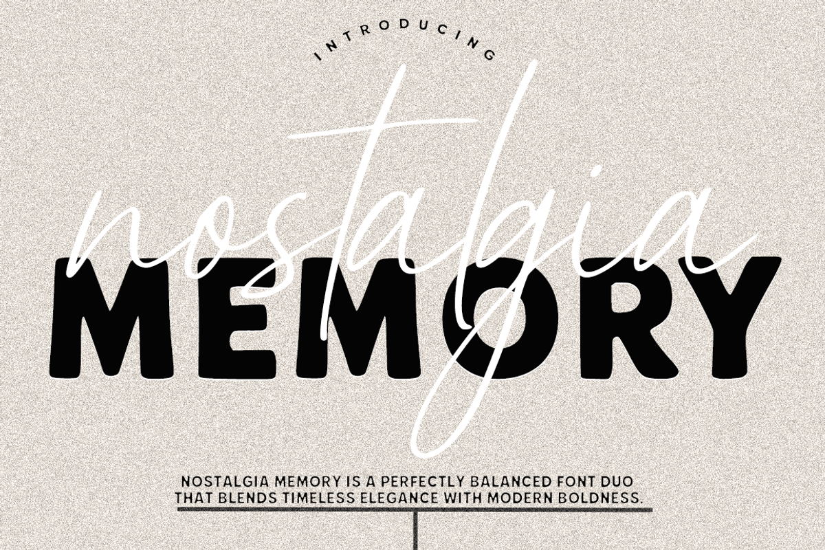 Nostalgia Memory — A Timeless Font, a Handwritten Font by cocodesign (Photo 1 of 7)