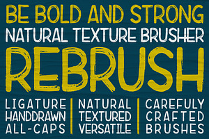 Rebrush Typeface