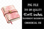Watercolor Glam Planner clipart, an Illustration by Designking (Thumbnail 4 of 5)