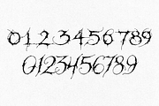 Cybersigilism Fonts, a Blackletter Font by Lilithcollageart (Thumbnail 7 of 11)
