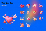 3D Valentine Day - II, an Object Graphic by Pengedar Seni (Thumbnail 1 of 3)