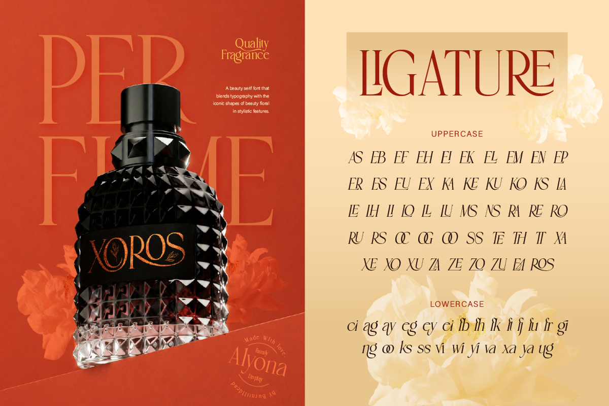 Arome, a Serif Font by Burntilldead (Photo 5 of 12)