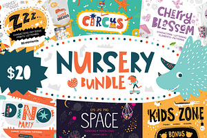 Nursery Bundle. 77% OFF