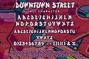 Downtown Street - Graffiti Font, a Font by Arendxstudio (Thumbnail 8 of 9)